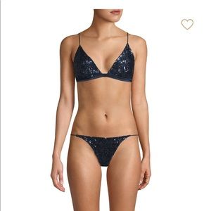 Kiki De Montparnasse Sequin bra and thong